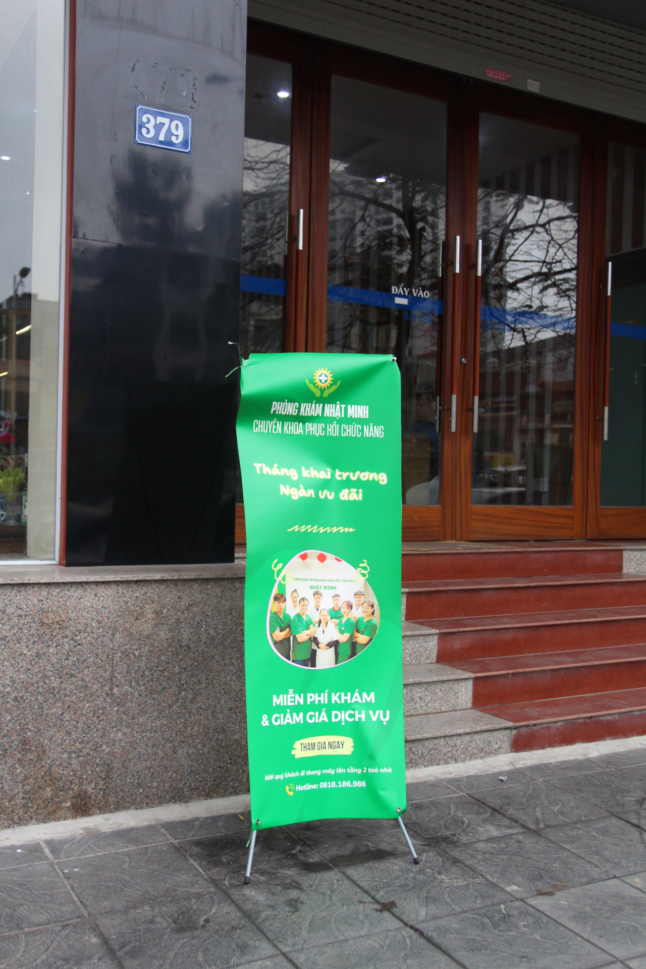 Mặt tiền phòng khám